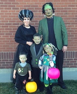 Frankenstein Family Homemade Costume