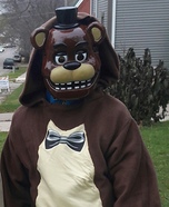 Freddy from Five Nights at Freddy's Homemade Costume