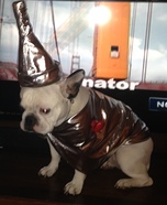 French Bulldog Tin Man Homemade Costume
