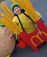 French Fries Homemade Costume
