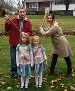 The Shining Movie Family Costume