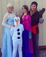 Frozen Movie Family Costume