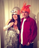 Fry and Bender DIY Couple Costume