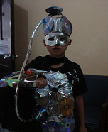 Futuristic Kid Homemade Costume