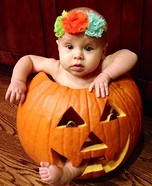 Gabby O'Lantern Homemade Costume