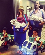 Garbage Family Homemade Costume