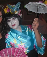 Homemade Geisha Girl Costume