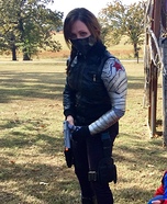 Gender-Bent Marvel's Winter Soldier Homemade Costume