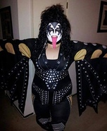 Gene Simmons Homemade Costume