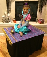 Optical Illusion costumes - Genie on her Magic Carpet Costume