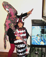 Gentle Giant Octopus and Slippery Fish Homemade Costume