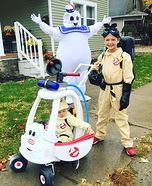 Ghostbusters Family Homemade Costume