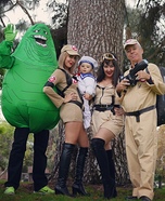 Ghostbusters Family Homemade Costume