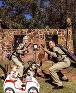 Ghostbusters Family Homemade Costume