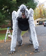 Giant Werewolf Homemade Costume