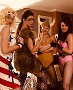 Gorgeous Ladies of Wrestling Glow Costume