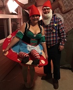 Gnome Couple Homemade Costume