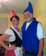 Homemade Gnomeo and Juliet Costume for Couples