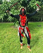 Goddess of Anger Homemade Costume