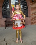 Golden Carousel Homemade Costume