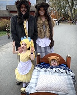 goldilocks family costume