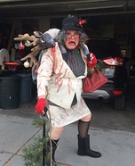 Grandma got ran over by a Reindeer Homemade Costume