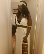Greek Goddess Queen Homemade Costume