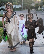 Greek Gods & Villains Homemade Costume