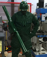 Green Army Man Homemade Costume