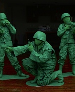 Green Army Men Homemade Costume