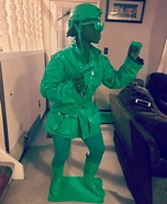 Green Toy Soldier Homemade Costume