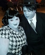 Greyscale Couple Homemade Costume