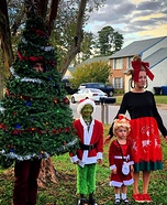 Grinch Christmas Theme Homemade Costume