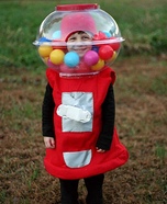 Gum Ball Machine Kid Costume