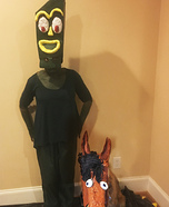 Gumby and Pokey Homemade Costume