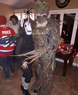 Hairy Groot Homemade Costume