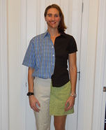 Half Man - Half Woman Costume