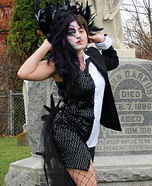 Half Raven, Half Edgar Allan Poe Costume