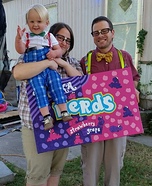 Halloween Nerds Homemade Costume