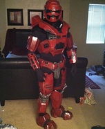 Homemade Halo Spartan Costume