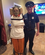 Hannibal Lecter Couple Homemade Costume