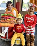 Happy Meal Homemade Costume