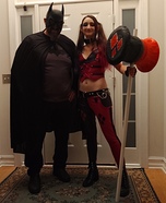 Harley and Batman Homemade Costume