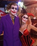 Harley and Joker Homemade Costume