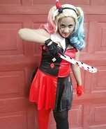 Harley Quinn Girl's Halloween Costume