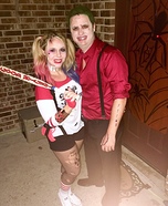 Harley Quinn and Joker Homemade Costume