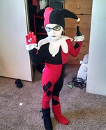 Harley Quinn Girl's Costume