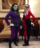 Harley Quinn & Joker Homemade Costumes