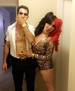 Harley Quinn & Joker Homemade Costume