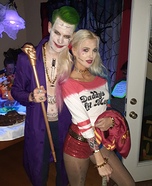 Harley Quinn & The Joker Homemade Costume